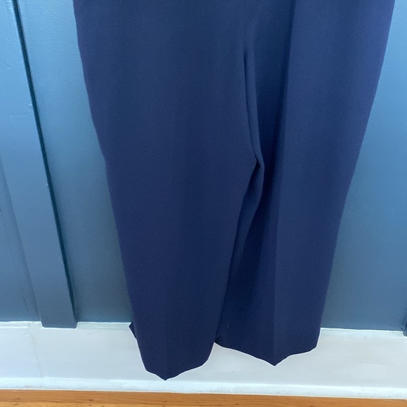 NWT Boden Navy Sweetheart Wideleg Sleeveless Jumpsuit with Pockets Size 16-18R - Picture 14 of 16